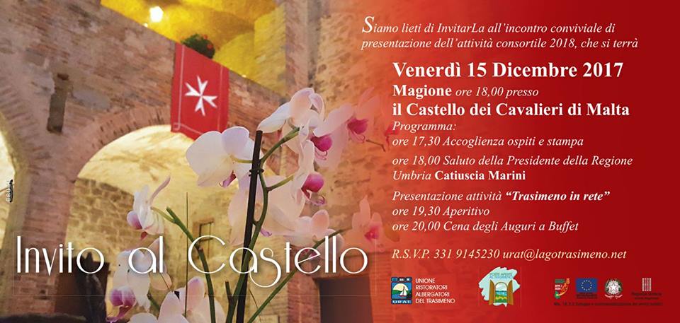 Presentazione Porte Aperte al Trasimeno 2018 - invito