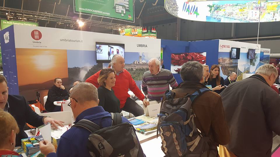 Presentazione porte aperte al Trasimeno fiera di utrecht 2018